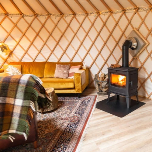 In de Yurt